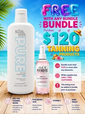 Bondi Sands DARK Foaming Self- Tanning Water